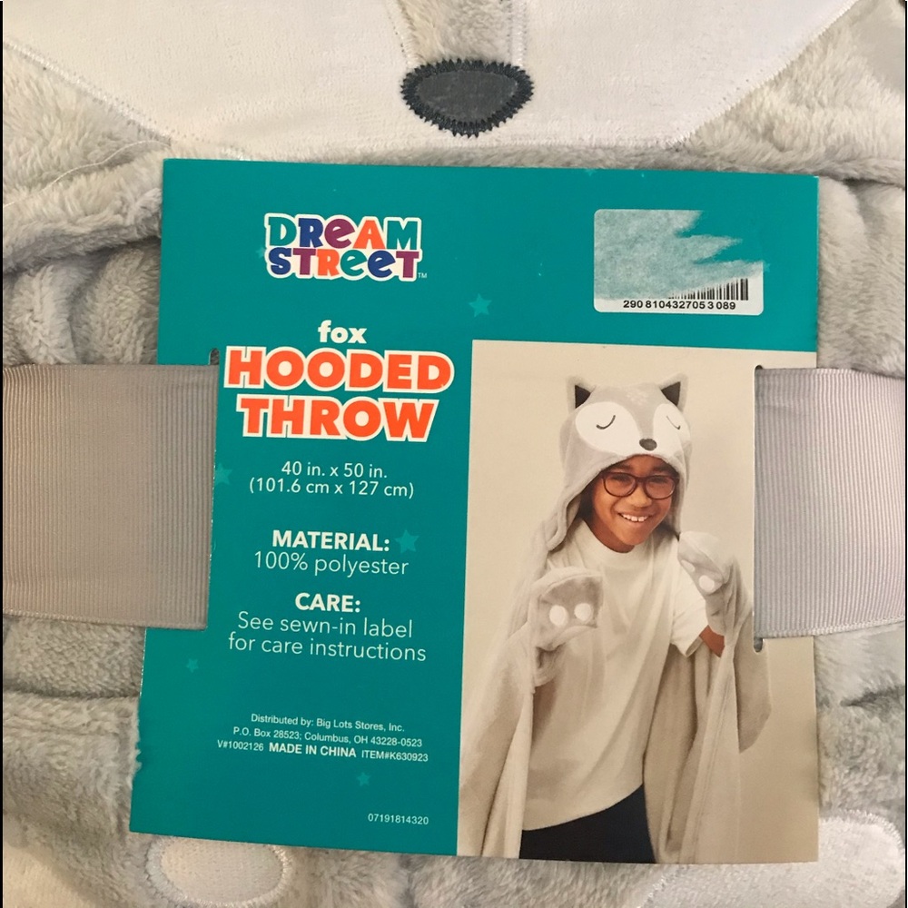 Fox 🦊 Hooded throw